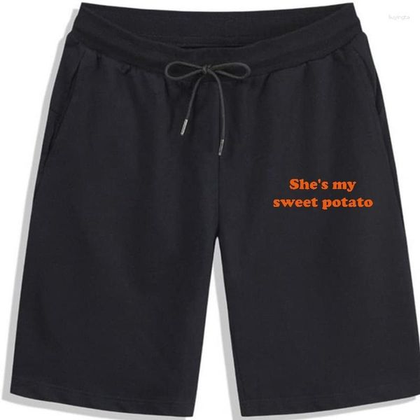 Short pour homme She's My Sweet Potato I Yam pour homme en coton cadeau classique d'anniversaire