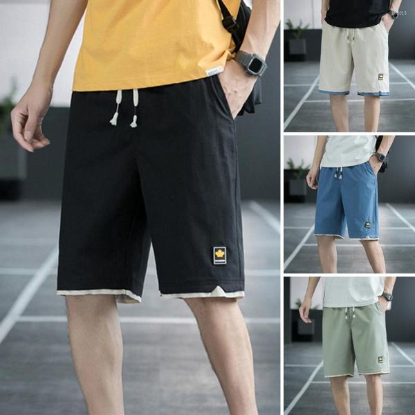 Shorts pour hommes pantalons courts simples Style Hong Kong respirant léger Gym athlétique mâle été école porter