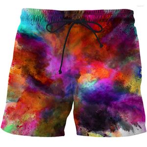 Shorts pour hommes moucheté Tie Dye motif série impression 3D maillots de bain pour hommes maillot de bain plage planche pantalons de natation maillots de bain