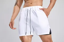 Short de Sport 2 en 1 pour hommes, vêtements de Sport Cool, Double pont, course à pied, haute qualité, entraînement physique, Jogging, pantalons courts, été