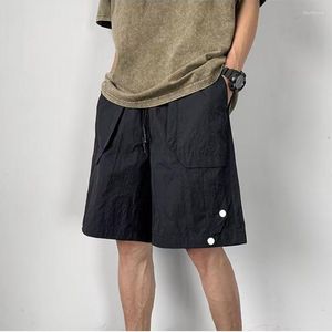 Herenshorts Sport Voor Heren Zomer Ruimvallend Sneldrogend Modieus Causaal Heren Strand Cargo Effen