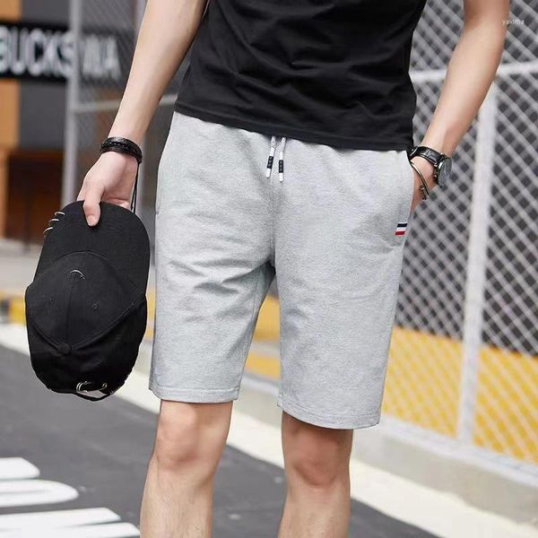 Pantalones cortos para hombres Deportes Playa Correr Joggers Inicio Masculino Pantalones cortos Algodón Delgado Personalizar Paquete de estilo coreano Casual Y2K a granel