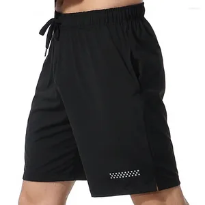 Pantalones cortos para hombres Deportes Alto elástico Correr Baloncesto Entrenamiento al aire libre Cuerda-Dibujo Sudoración Fitness Gimnasio