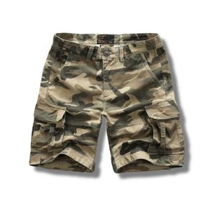 Shorts pour hommes Shorts de sport Coton 100% Pantalons de camouflage pour hommes S-XXL Été décontracté pour hommes en gros Outillage Cargo Shorts pour hommes G230316