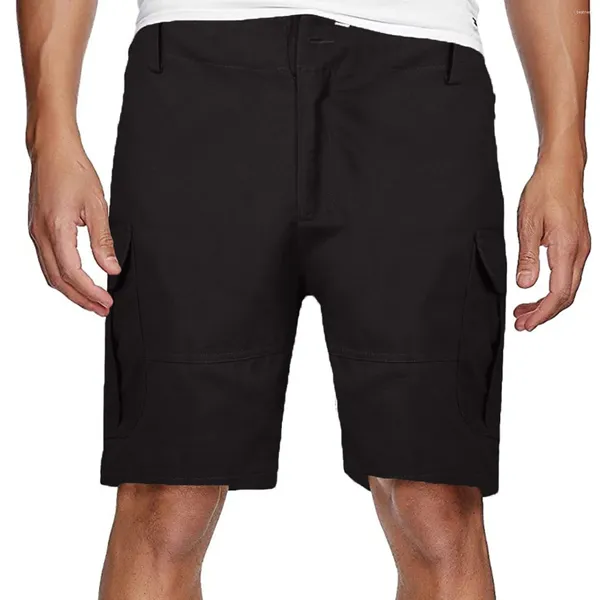 Shorts masculins Sportswear Athletic Cargo Multi Pockets Pantals Casual Pantal