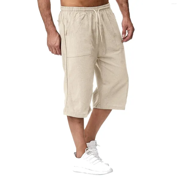 Short masculin printemps et pantalon de survêtement en coton d'été