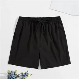 Shorts pour hommes printemps et été couleur unie dégradé cordon de serrage séchage rapide respirant pantalons de plage décontracté natation vêtements simples