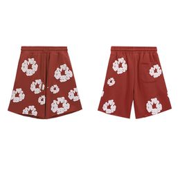 Short ample pour hommes et femmes, pantalon décontracté ample à motif floral, taille asiatique, nouvelle collection printemps/été Y2K, S-XL