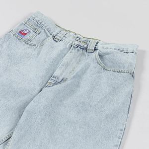Shorts pour hommes Streetwear Big Boy Denim en vrac pour hommes Y2K motif de dessin animé Jeans Harajuku américain Hip Hop sport à la mode