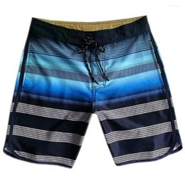 Shorts pour hommes Stretchy Strying Syer Swimking Trunks Pantalons de surf décontracté Bermuda Summer Beachwear imperméable BoardShorts 086b