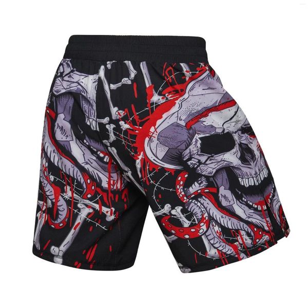 Short masculin sublimation combat usporture avec cordon sportif muay thai cody lundin masque