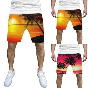 Shorts pour hommes Pantalons de plage d'été Garçons 3D Impression numérique Fleur 7 pouces Hommes Vêtements de sport pour une coupe ajustée et confortable
