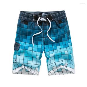 Shorts pour hommes Pantalons de plage d'été pour hommes Beachwear Mode Tissu Casual Capris Imprimé 1805
