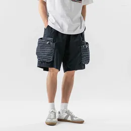 Short masculin Summer Big Pocket for Men Streetwear Fashion Loose Casual Cargo Cityboy Bref Pant