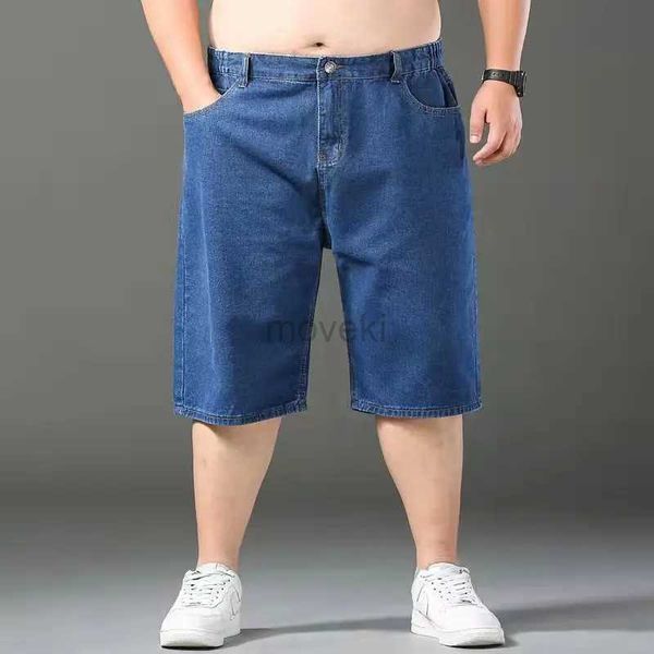 Shorts pour hommes été grande taille hommes Extra Large Denim Shorts vêtements de rue mode nouveau coréen vêtements mâle nouveau sport décontracté bleu emplois 46 24323