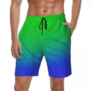 Shorts pour hommes Summer Board Man Two Tone Sportswear Couleurs Rayé Graphic Beach Pantalon court Casual Short de bain à séchage rapide Plus Taille