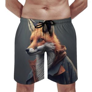 Herenshorts Zomer Boardsurfen Geweldige portretten Dapper Grafisch Strand Korte broek Hawaii Sneldrogende zwembroek Grote maten