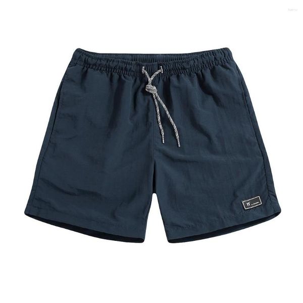 Pantalones cortos de verano para hombre, bermudas informales de algodón 2023, pantalones cortos negros para hombre, ropa de marca clásica para playa para hombre