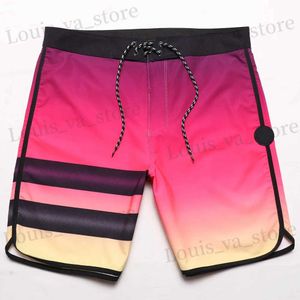 Heren shorts Summer Casual Beachshorts Mens Surfing Pants Board Shorts Waterbestendige elastische zwembroek Water Sport E923 T240408