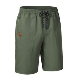 Shorts pour hommes été décontracté Cargo longueur au genou pantalon taille extensible Sport pantalon court avec poches cachées 230731