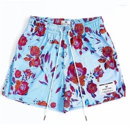Heren shorts Summer Casual Fitness Men and Women's Fashion Beach Seaside Sports Mesh Quick Drying Quarter Pants