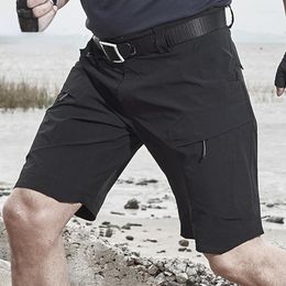 Shorts pour hommes été décontracté militaire tactique multi-fonction pantalon à séchage rapide en plein air Jogging sport cinq points