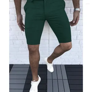 Heren shorts Summer Casual Solid Coloar broek mode mannelijke strandkleding mannen broeken zaken voor man