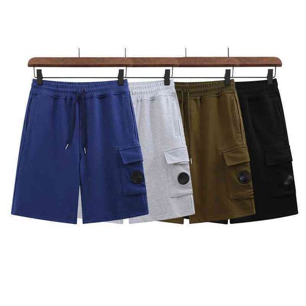 Pantalones cortos de diseñador para hombre Pantalones cortos para hombre Verano CP Bolsillo corto Lente redonda Pantalones de chándal Diseñador Compañía Capris Pantalones de moda Pantalones cortos de diseñador