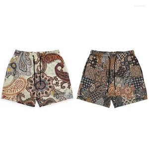 Shorts pour hommes mode d'été imprimé pour hommes à séchage rapide décontracté gymnastique basket-ball entraînement maille plage