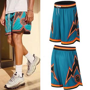 Heren shorts Summer Grizzlies Sports and Leisure Basketball Loose Board FivePoint Pants American Streetwear Men230316