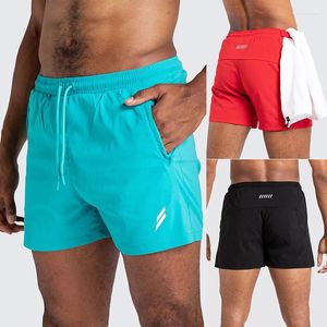 Shorts pour hommes gymnases d'été entraînement musculaire mâle séchage rapide Sport pantalons de survêtement courts survêtement plage hommes course Fitness