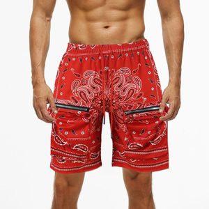 Heren shorts Summer Mannelijke stijl Persoonlijkheid Ethnisch oogverblindend patroon Hip-hop Fashion trend Tooling High Street Heren Casual Shortsmen's