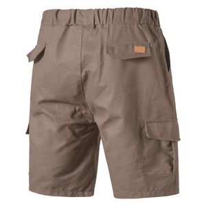 Heren shorts Summer Men Baggy Multi Color Pocket Vijf korte broek Mannelijke elastische Scanties M-3XL losse overalls casual broekers