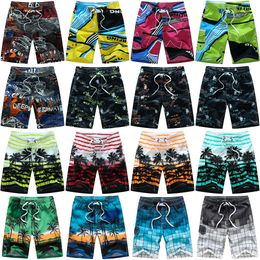 Shorts pour hommes été hommes séchage rapide maillots de bain grande taille maillot de bain homme mode décontracté lâche Hawaii impression planche de surf 230407