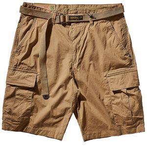 Heren shorts Summer Men's Outdoor Function Multi-Pocket Cargo Shorts Jeugd retro lichtgewicht elastische retro medium broek vijf kwartbroek 230518