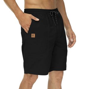 Shorts masculins Summer Mens Shorts décontractés à la mode Shorts à cordon de genou Mentiers Mentiers Elastic Sports Shorts Street Clothing J240409