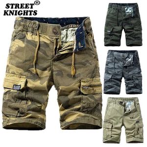 Shorts pour hommes Summer Mens Coton Goods Camouflage Shorts Vêtements décontractés Bermuda Bermud Jogging Hot Direct Shipping Q240427