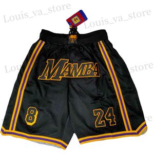 Shorts masculins Summer Mens Brodery Basketball Shorts coudre la poche zipable en vrac confortable pantalon de sport extérieur T240419