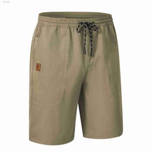 Short masculin Summer Mens Solid Shorts légèrement respirant Pantalon athlétique à sec rapide avec 5 poches Shorts de plage élastique élastique de haute qualité D240426