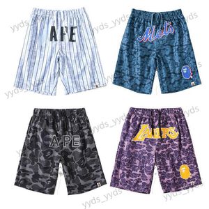 Heren Shorts Zomer Nieuwe Ape Head Lakers Ademende Sportshorts Paar Capri Dames Sportbroek T230328