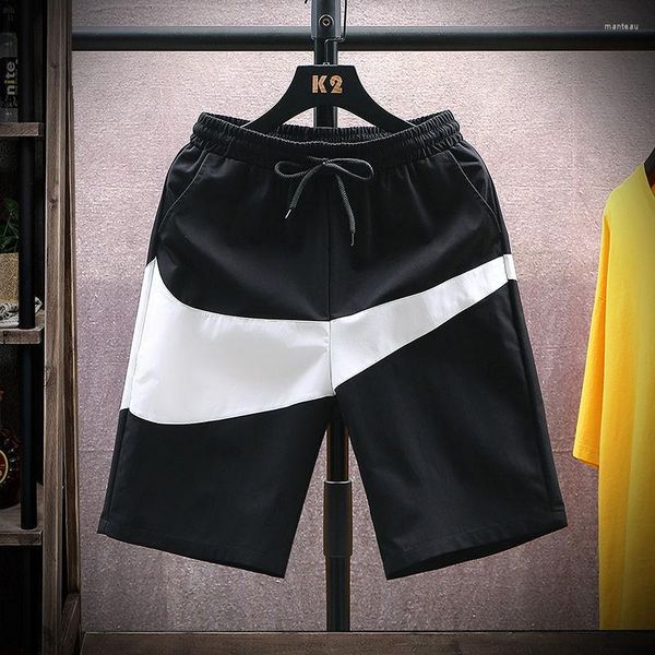 Pantalones Cortos para Hombres Pantalones De Verano Hombres Casual Hasta La Rodilla De Gran Tamaño Pantalones De Hip Hop Sueltos Anchos Fitness Deportes De Playa Correr Joggers De Gran Tamaño