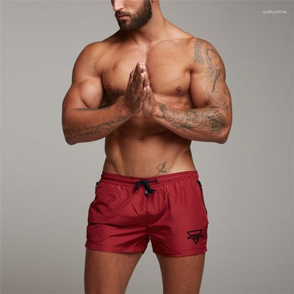 Shorts pour hommes été imprimé plage Short pour hommes sueur course Gym Fitness mode quotidien mince musculation pantalon