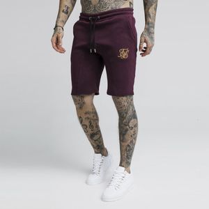 Shorts pour hommes été Sik Silk hommes courts gymnases slim fit mode musculation Joggers pantalons de survêtement hommes Fitness shorts Sportswear 230607