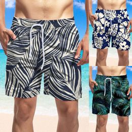 Short d'été pour hommes, imprimé spécial, plage, décontracté, ample, mode, poche d'attache, doux