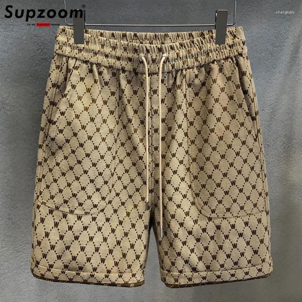 Shorts pour hommes Supzoom Arrivée Ot Vente Été Lâche De Mâle Casual Top Fasion I Street Sense Criss-cross Sorts Hommes