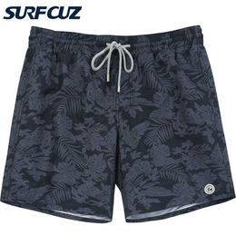 Shorts pour hommes SURFCUZ short de bain pour hommes short de plage à séchage rapide maillot de bain doublé en maille costume de douche costume de plage tige de natation pour hommes J240328