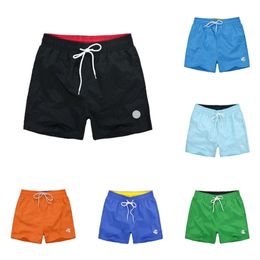 Pantalones cortos para hombres pantalones cortos de natación diseñador de diseñadores pantalones cortos de encaje de color sólido pantalones de tres piezas
