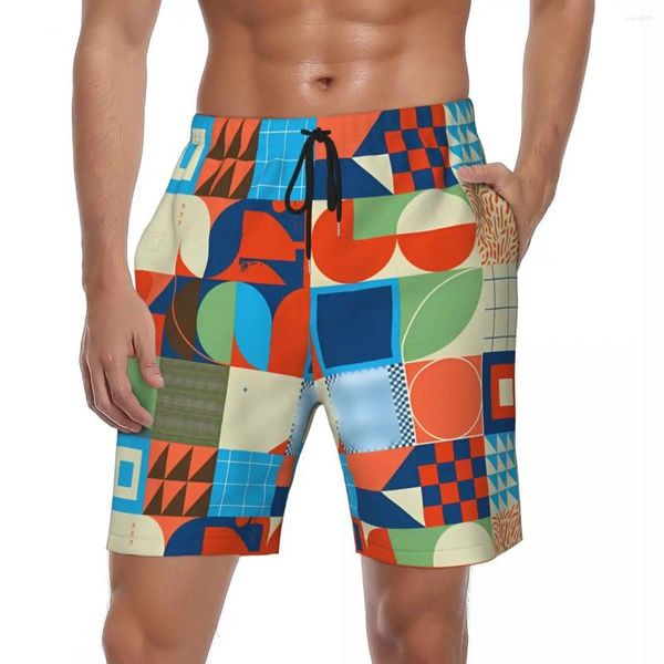 Shorts pour hommes Maillots de bain Punk Pattern Board Été 3D Couleur Y2K Funny Beach Pantalons courts Hommes Design Surf Maillot de bain à séchage rapide