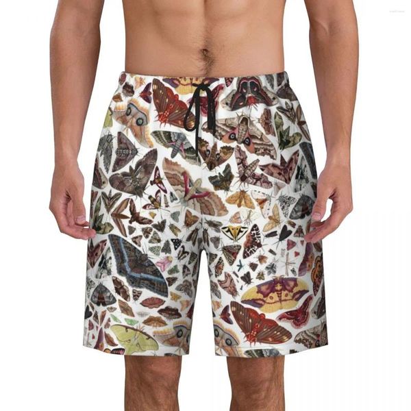 Shorts pour hommes maillots de bain aquarelle papillons conseil été cool décontracté plage pantalons courts hommes vêtements de sport personnalisés troncs à séchage rapide