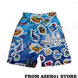 Pantalones cortos para hombre Team Rar Merch Impresión 3D Harajuku Verano Mujeres / Hombres Cintura elástica Streetwear Kawaii Beach ShortsMen's Naom22